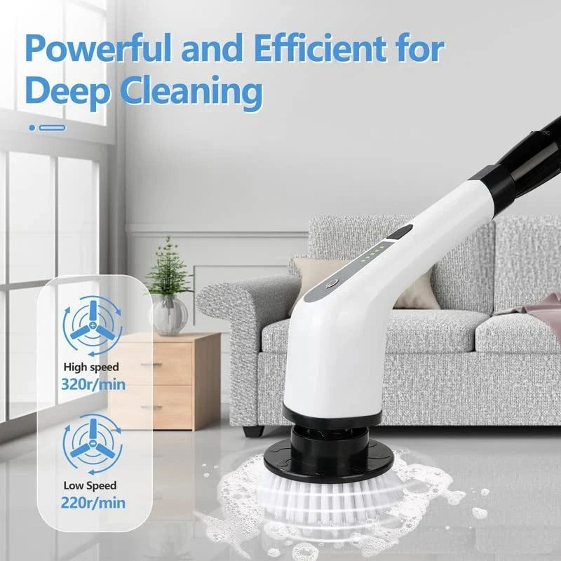 Electric cleaning brush