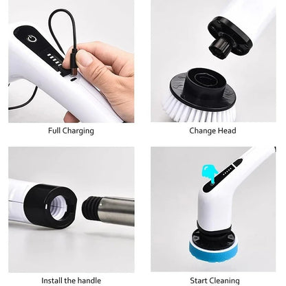 Electric cleaning brush